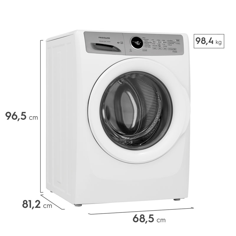 Lavadora Frigidaire Automática 22 Kg Front Load FWFX22D4EW – Image 2